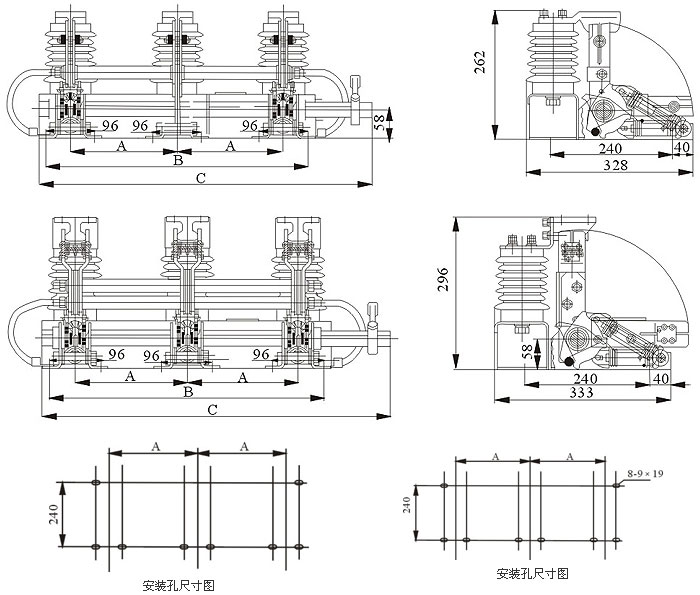 ?JN15-12型戶(hù)內(nèi)高壓接地開(kāi)關(guān)