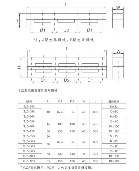 低壓開關(guān)柜母線夾