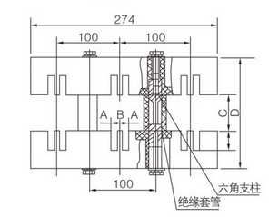 低壓開關(guān)柜母線夾