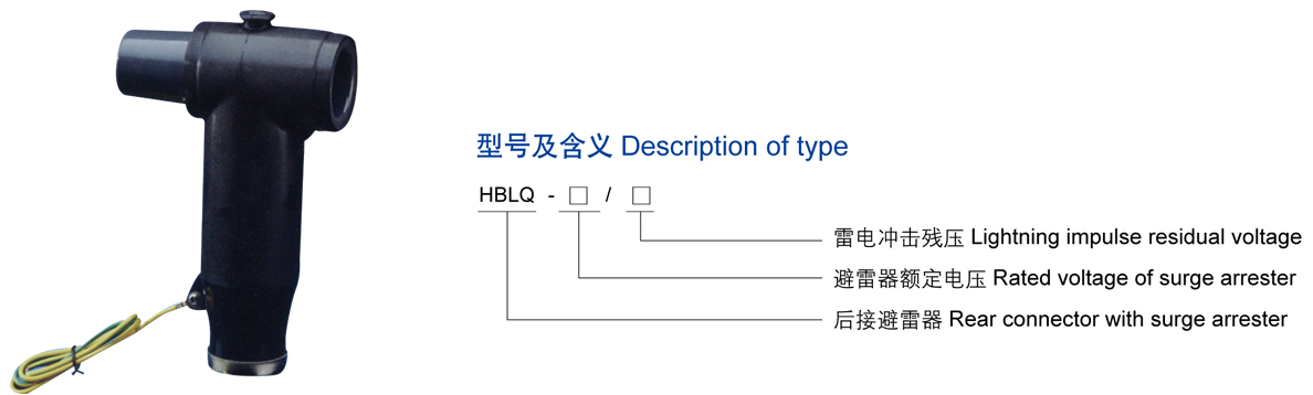 15KV歐式后接避雷器